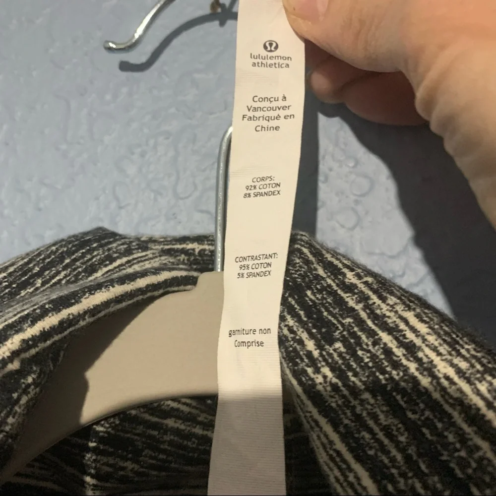 lululemon athletica Gray Asymmetrical Button-Up Sweater Tunic